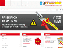 Tablet Screenshot of klaus-friedrich.com